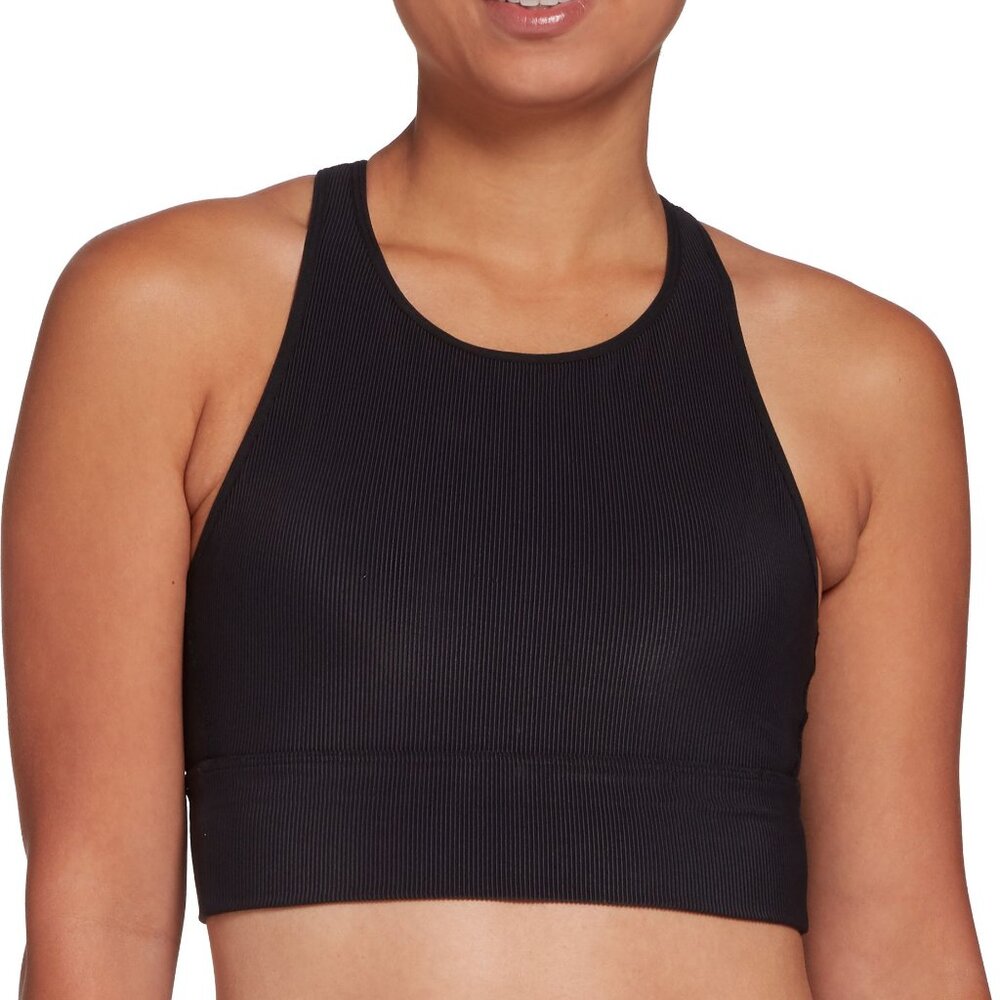 SOILED Calia Women's Power Sculpt Crop Top Athleticwear Black Size S $40 FF354